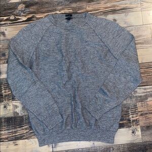 J Crew cotton Grey Sweater size Large